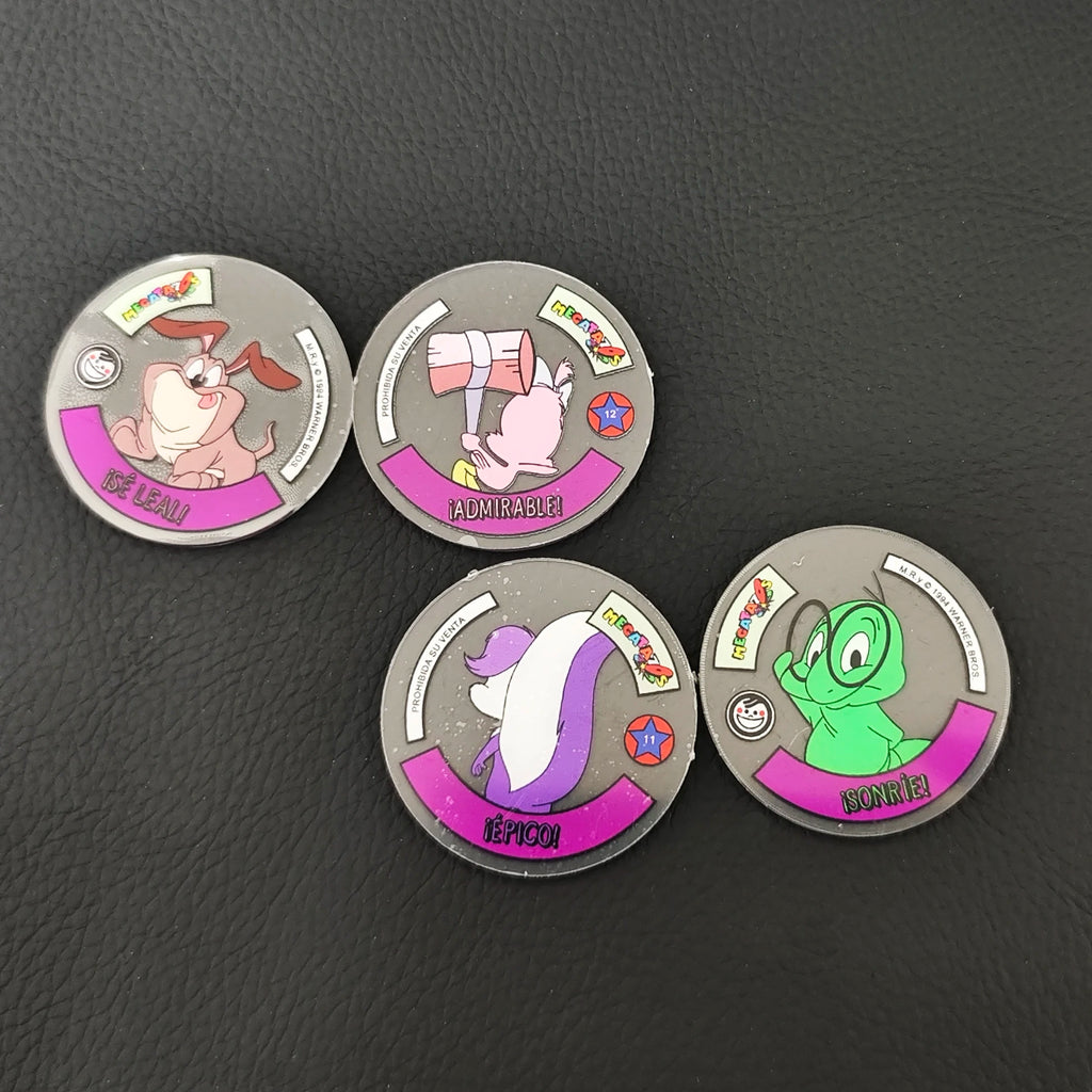 Tazos Acrílicos Tiny Toons Sabritas 20 Piezas