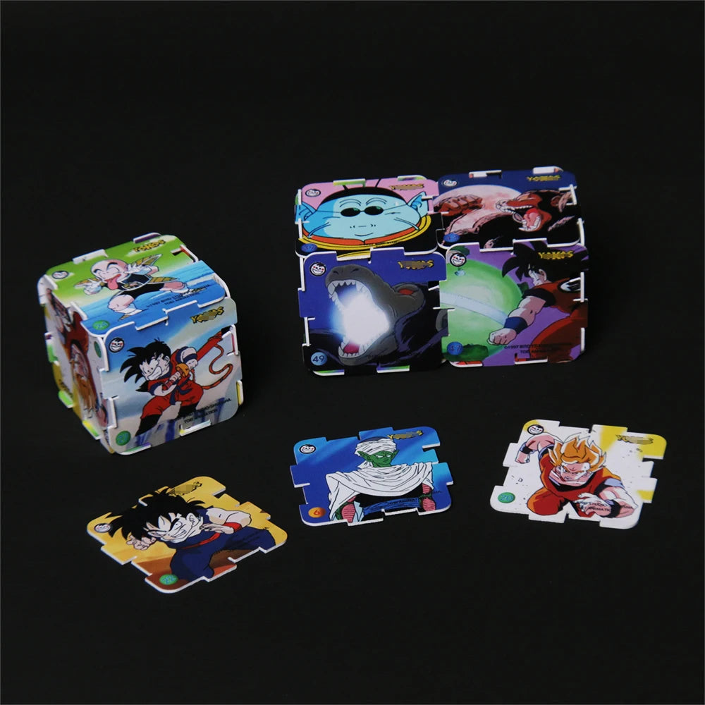 Lote de Tazos de Dragon Ball Z de Yokos, Colección Completa de 73 Piezas