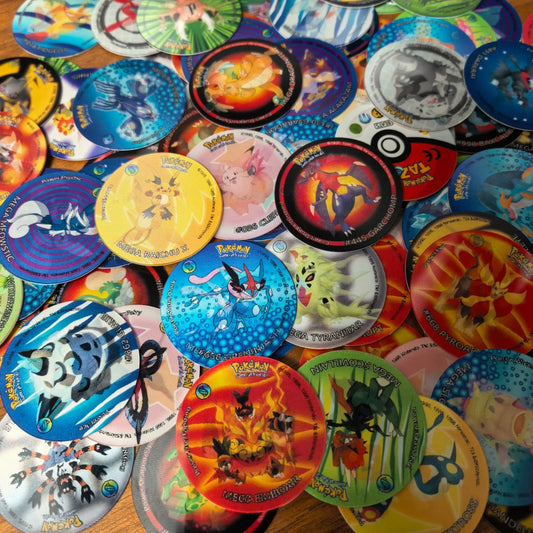 Tazos Lenticulares Pokémon Colección Completa