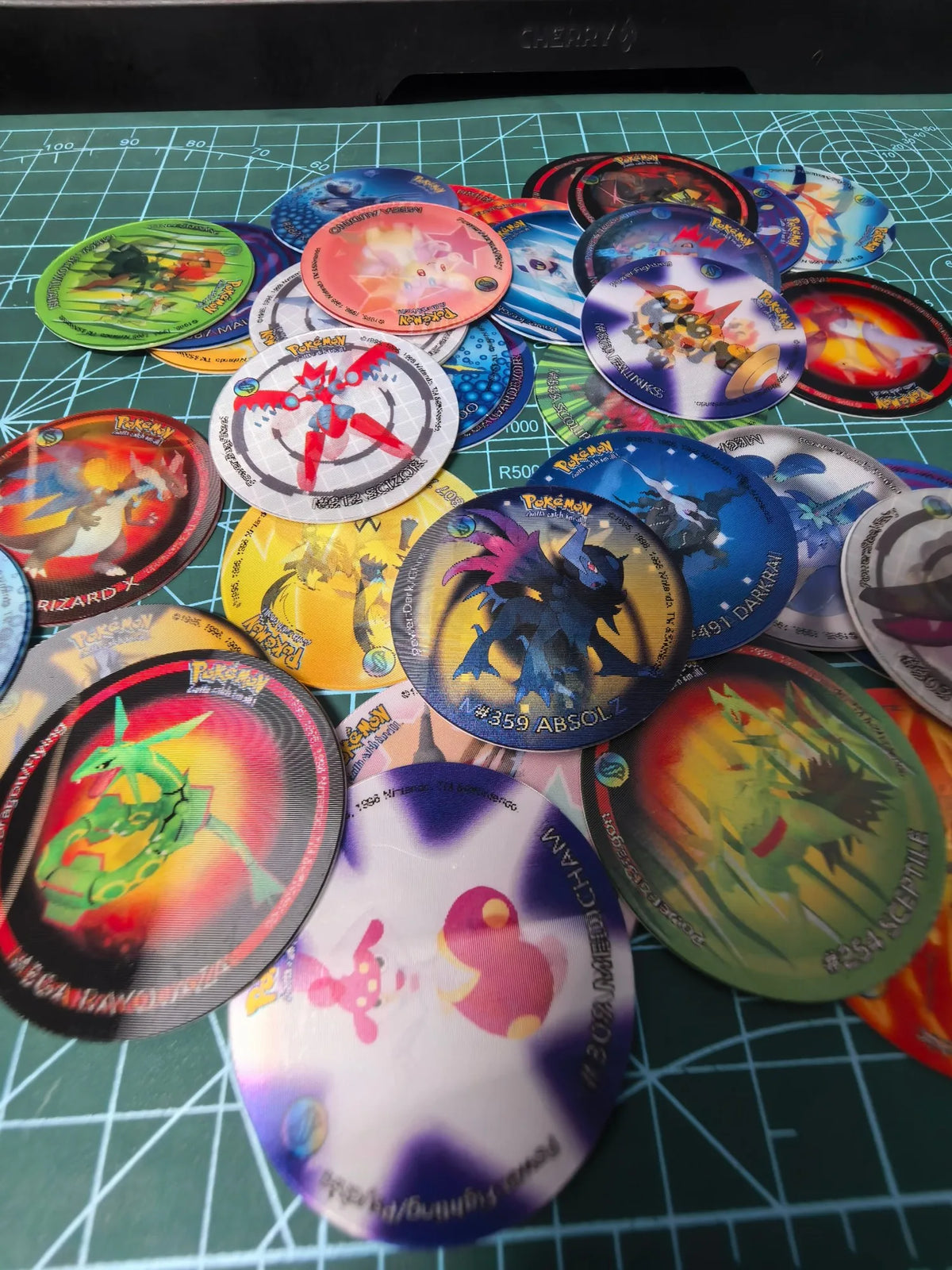 Tazos Lenticulares Pokémon Colección Completa