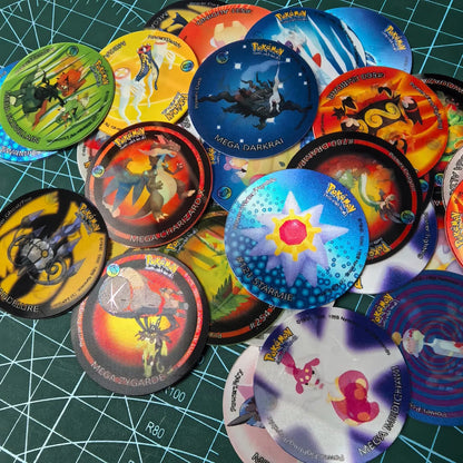 Tazos Lenticulares Pokémon Colección Completa