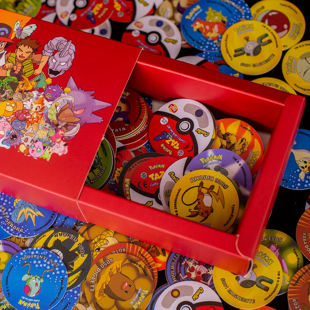 Lote De Tazos Sabritas Pokémon 1.a generación 169 Piezas colección completa