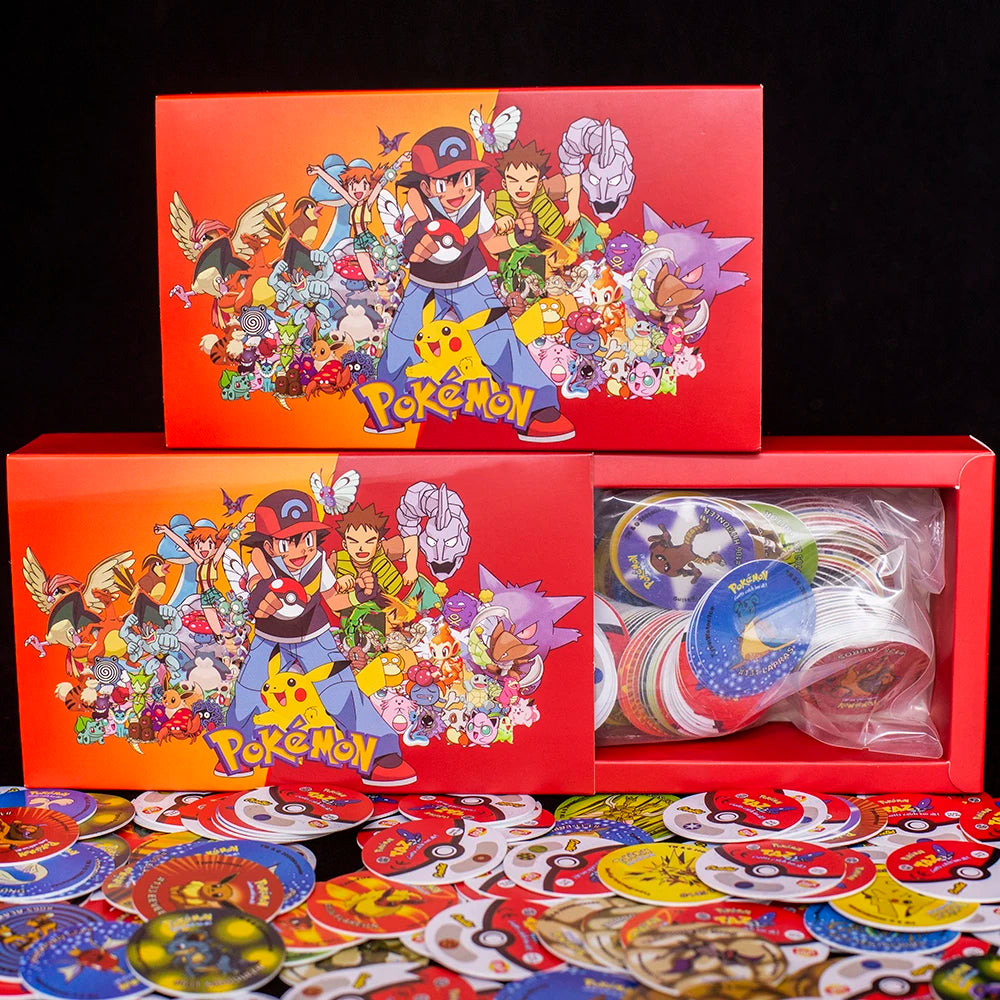 Lote De Tazos Sabritas Pokémon 1.a generación 169 Piezas colección completa