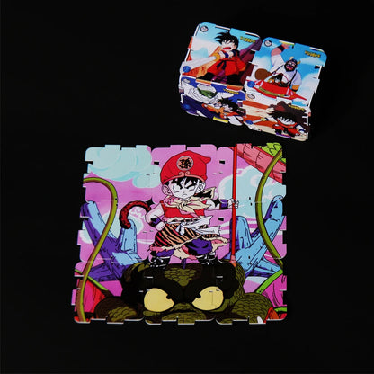 Lote de Tazos de Dragon Ball Z de Yokos, Colección Completa de 73 Piezas