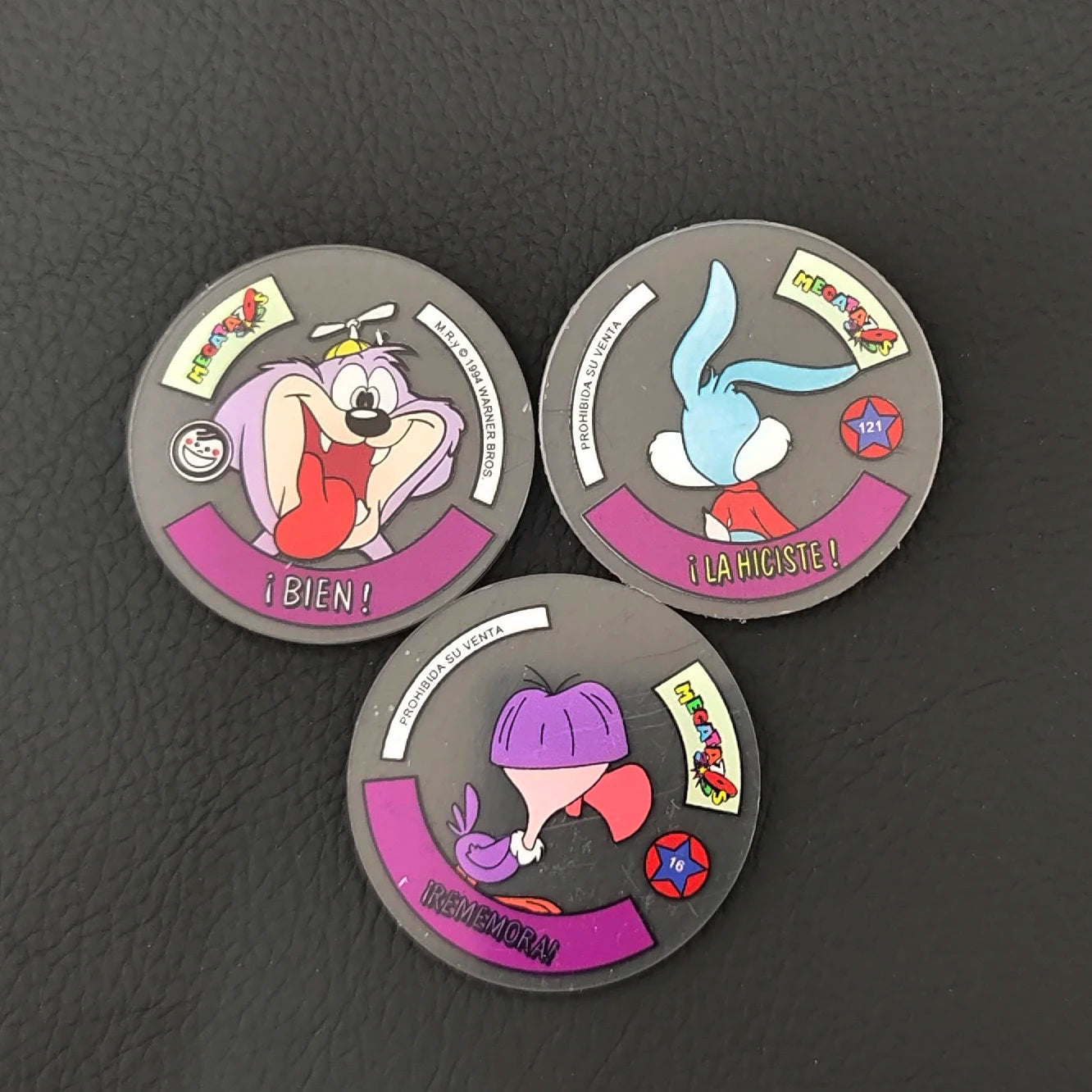Tazos Acrílicos Tiny Toons Sabritas 20 Piezas