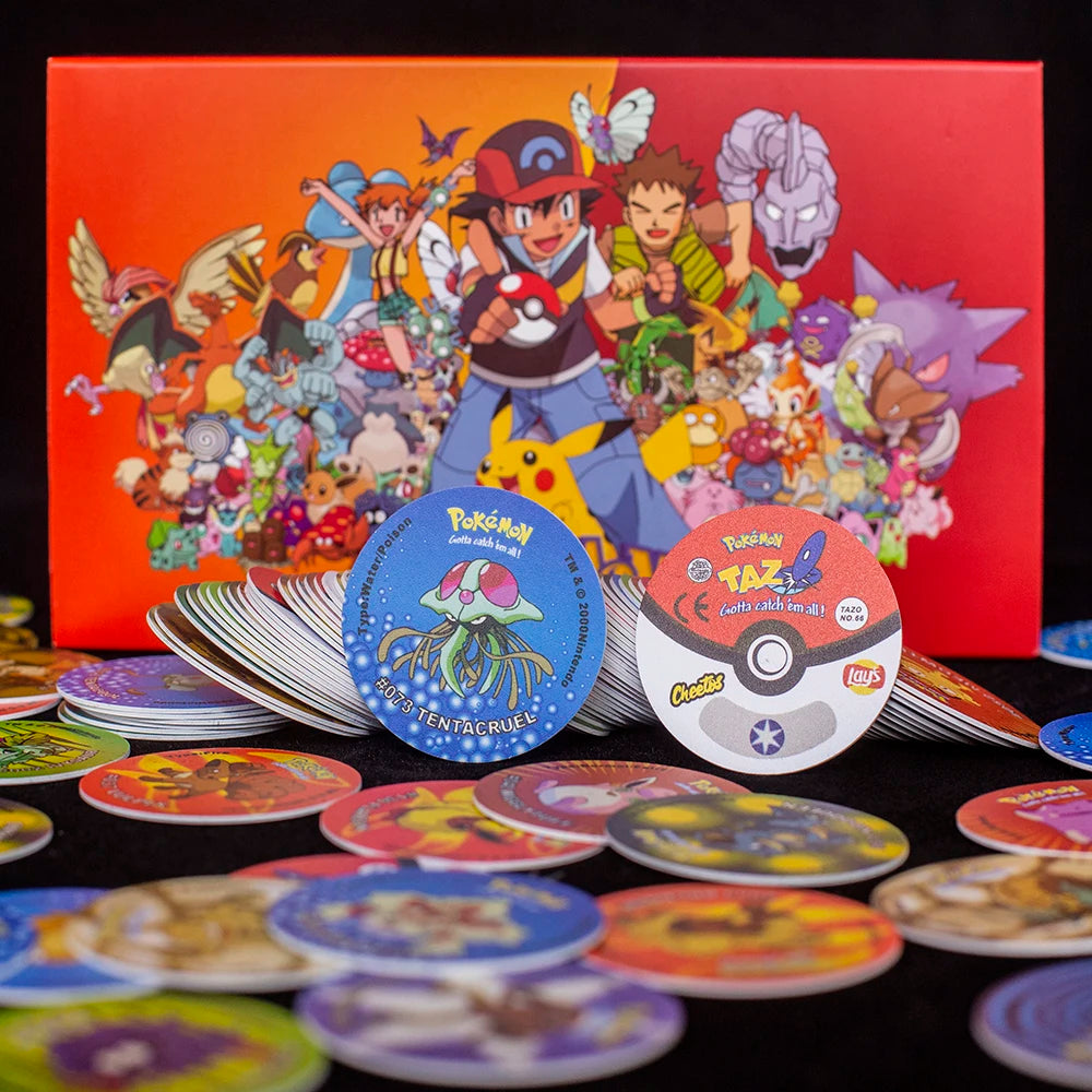 Lote De Tazos Sabritas Pokémon 1.a generación 169 Piezas colección completa