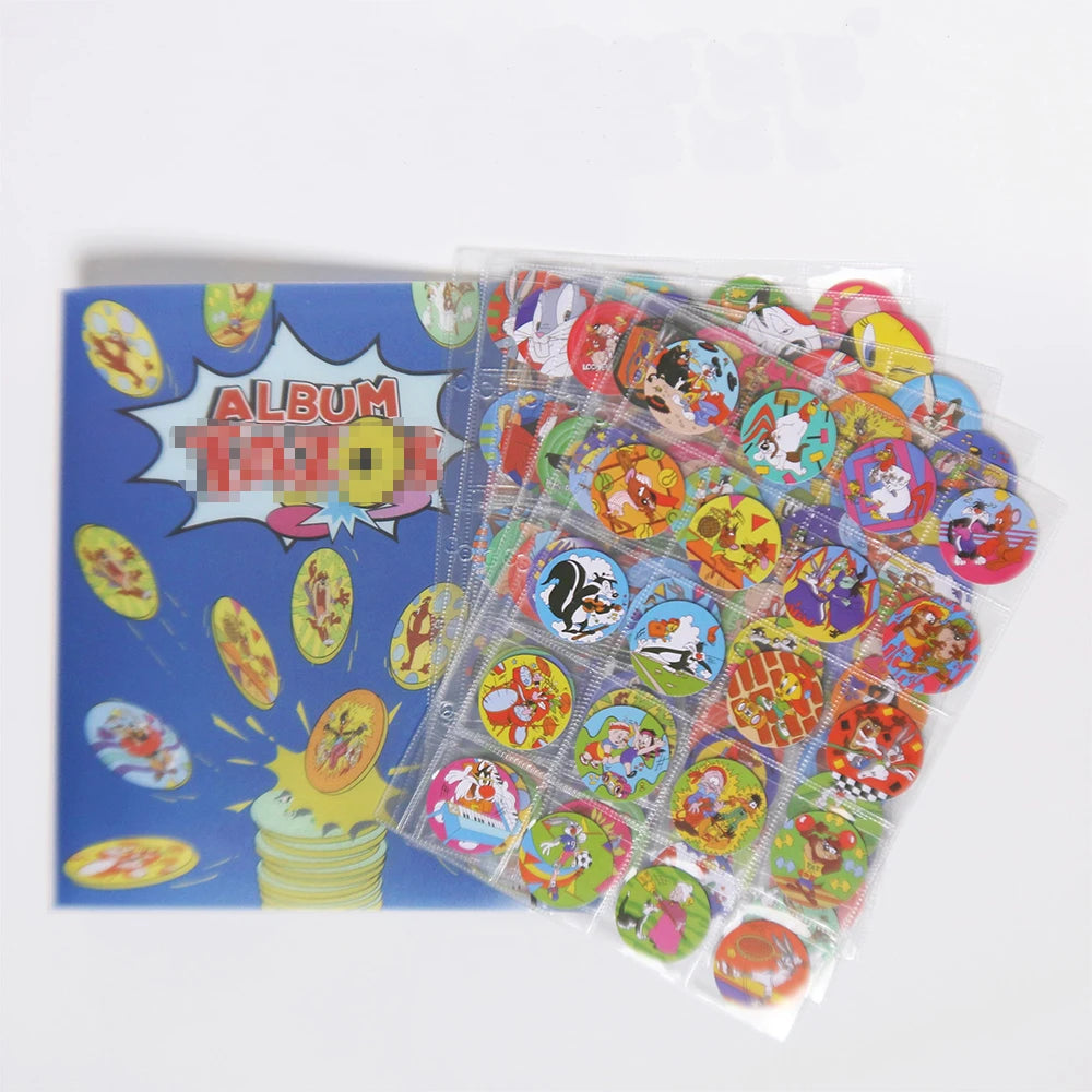 Álbum + Colección  de Tazos Looney Tunes Sabritas Colección