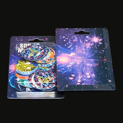 Lote De Tazos Los Caballeros Del Zodiaco nueva colección completa 40/40 Sabritas